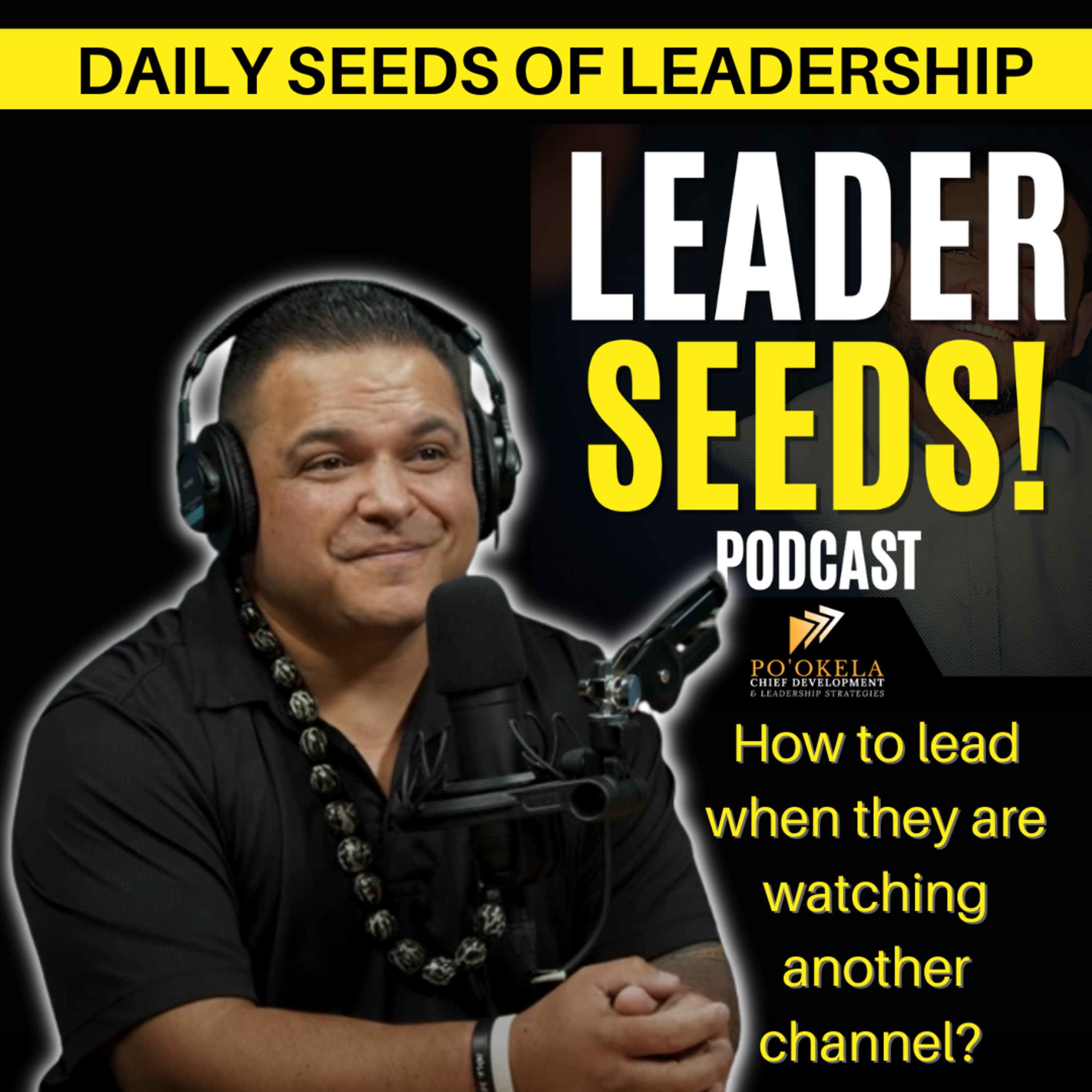 How to lead when they are watching another channel?